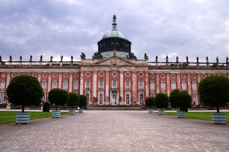 Neues Palais: Park Sanssouci, Potsdam, Germany.